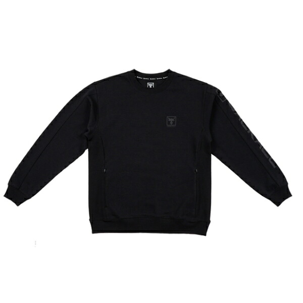 ジャッカル [90] 25 クルーネックスウェット SW-A001 ブラック M