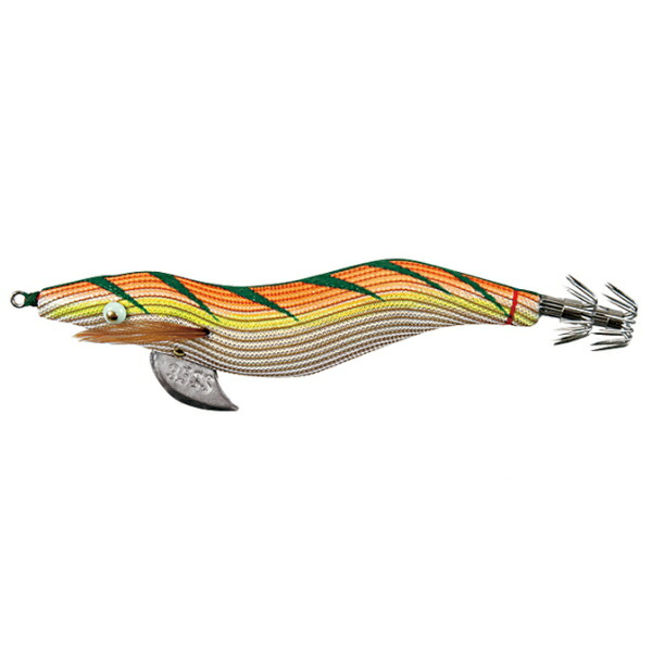 餌木猿　蝦茶　スーパーシャロー 餌木猿 スーパーシャロー 3.5号：蝦茶（えびちゃ）／赤テープ