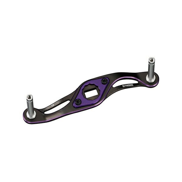 SLPワークス [90] SLPW MC CRANK HANDLE 80粍 ブラック・パープル
