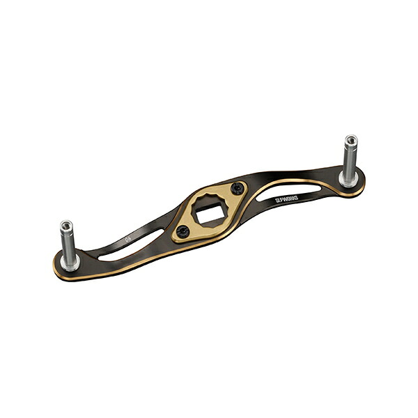 SLPワークス [90] SLPW MC CRANK HANDLE 90粍 黒いこと・ゴールド