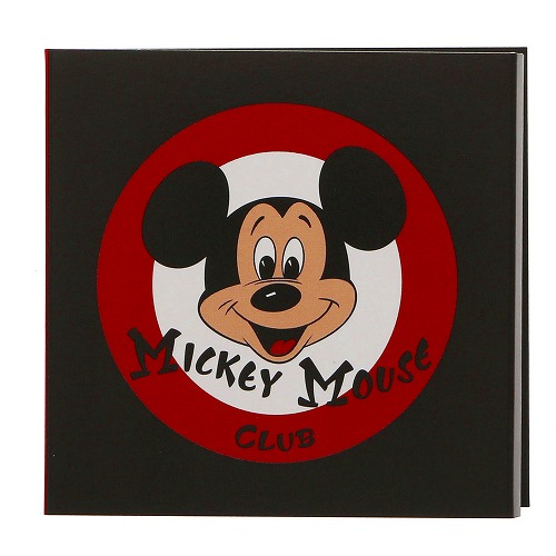 楽天市場 ディズニーミｯキーマウス Disneymickymouse ミッキーマウスクラブ2ブック型付箋 ふせんメモセット ロゴマーク S 紙 文具 ひかり