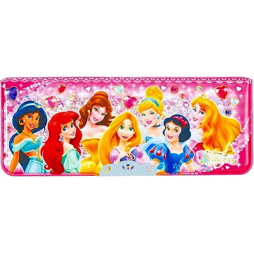 楽天市場 ディズニープリンセス Disneyprincess ランドセルに横向きに入る軽量コンパクトふでいれヨコピタ マグネット筆箱 筆入れ ホログラム S 紙 文具 ひかり