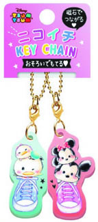 楽天市場 ディズニーツムツム Disneytsumtsum クラックス Crux キャラクターニコイチキーホルダー 首掛けキーホルダー Cr 紙 文具 ひかり