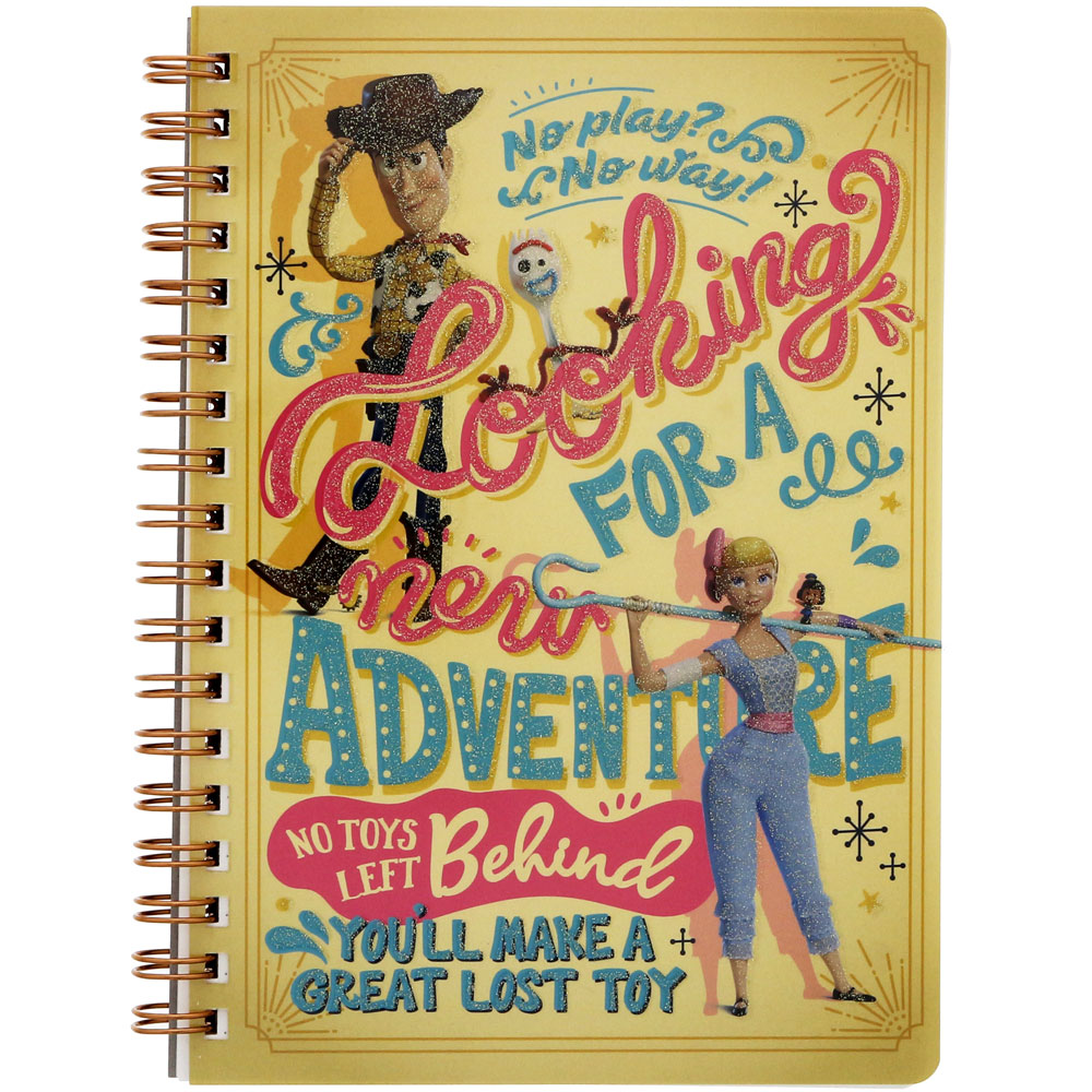 楽天市場 ディズニートイストーリー4 Disneytoystory4 アンティーク6m 7mｗリングノートｂ６ S 紙 文具 ひかり