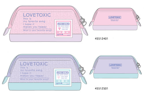 楽天市場 Lovetoxic ラブトキシック Vol 2 ナルミヤブランド ワイヤーペンポーチ ペンケース 筆箱 xx3 紙 文具 ひかり