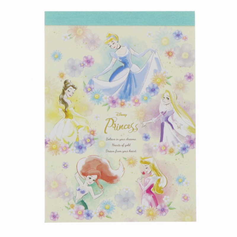 楽天市場 ディズニープリンセス Disneyprincess ｄｃ ０２キャラパレメモミニ S 紙 文具 ひかり