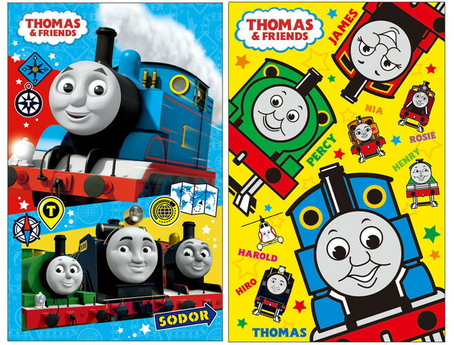 楽天市場 きかんしゃトーマス 機関車トーマス Thomasポチ袋 お年玉袋 ぽち袋2柄セット v 紙 文具 ひかり
