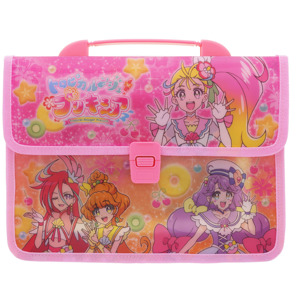 楽天市場 トロピカル ジュプリキュアステーショナリーバッグ 文房具セット a 紙 文具 ひかり