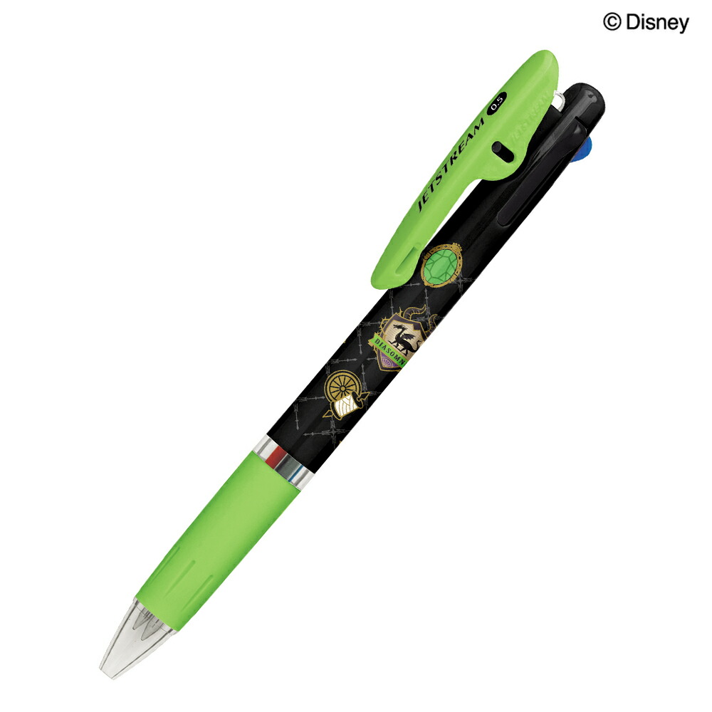 楽天市場 Disneytwisted Wonderlandディズニー ツイステッドワンダーランドディアソムニアクラックス Crux ジェットストリーム 3色ボールペン Jetstream3c 黒赤青0 5mm Cr 紙 文具 ひかり