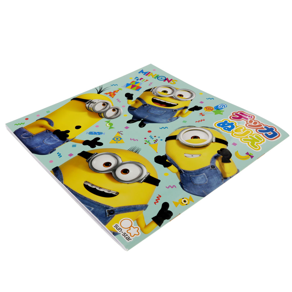 SALE／83%OFF】 小さい子にも塗りやすい大きいサイズの塗り絵 怪盗グルー MinionsMNF ミニオンズ 4192853B デッカぬりえ  フィーバー 知育玩具・学習玩具