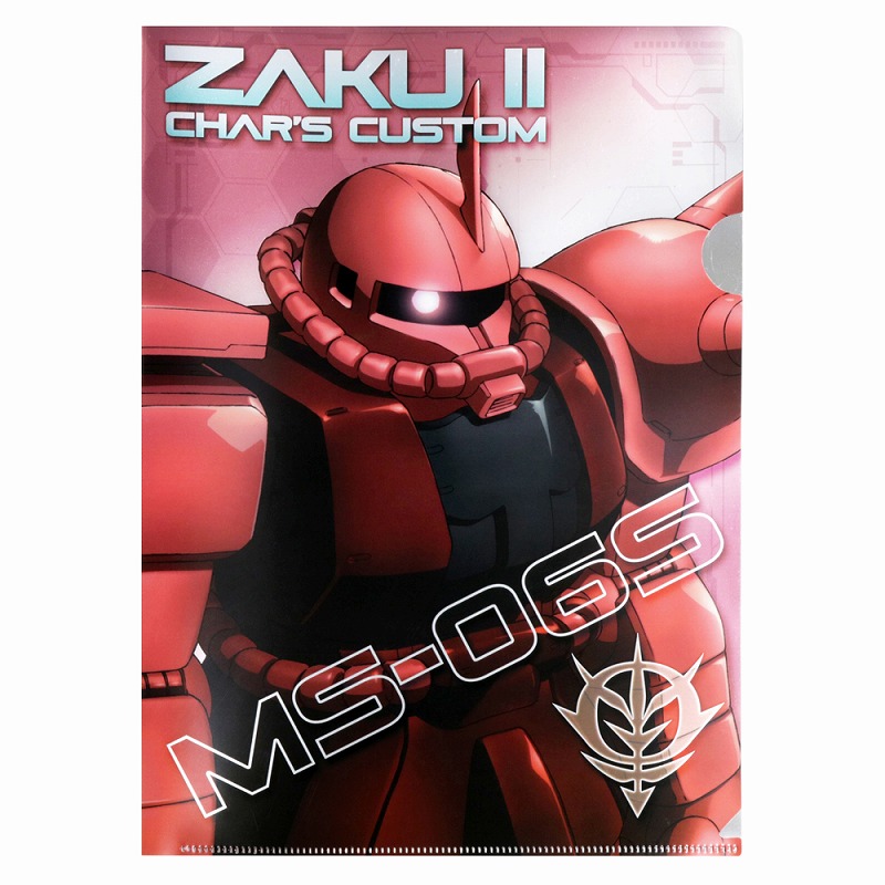 楽天市場】機動戦士ガンダム A4クリアファイル クリアファイル5P