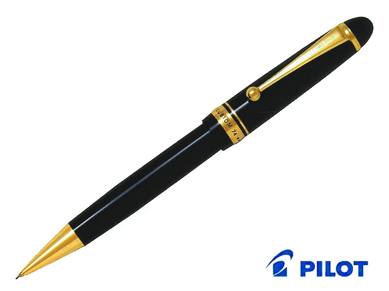 パイロットカスタム743 Mニブ おまけカートリッジブラック１６本 中古)PILOT パイロット 万年筆 カスタム743 ブラック フォルカン