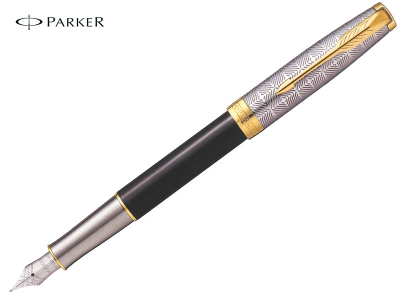 楽天市場】パーカーPARKER 万年筆ソネットSONNET プレミアムメタル