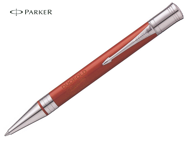 パーカーPARKER ボールペンデュオフォールドDUOFOLD クラシックビッグレッドCT 日用品雑貨・文房具・手芸-ボールペン