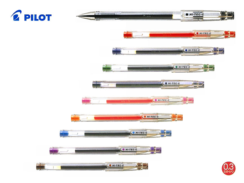 楽天市場】パイロットPilot ボールペンハイテックHI-TEC-C水性 0.5mm