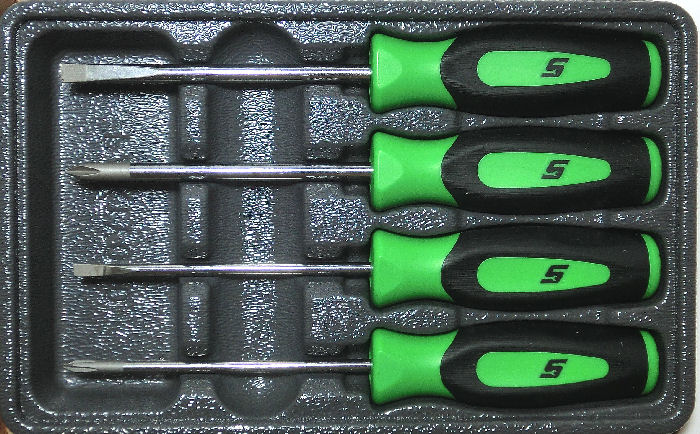 Snap-on (スナップオン) ミニドライバー セット グリーン 緑 SGDX40BG 並行輸入品