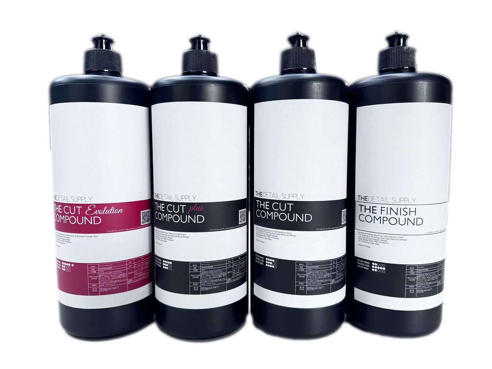 贅沢コンパウンド「ONE STEP」&NEW「FINISH」16ozボトルセット 贅沢コンパウンド ONE STEP 16oz KYOTO DETAIL|総合洗車用品情報