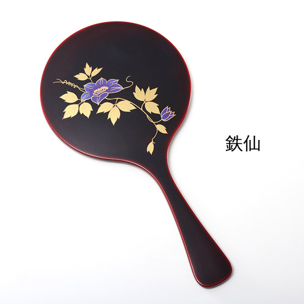 楽天市場】一品作 木製手かがみ 木彫りの手鏡 【355】 北海道 き