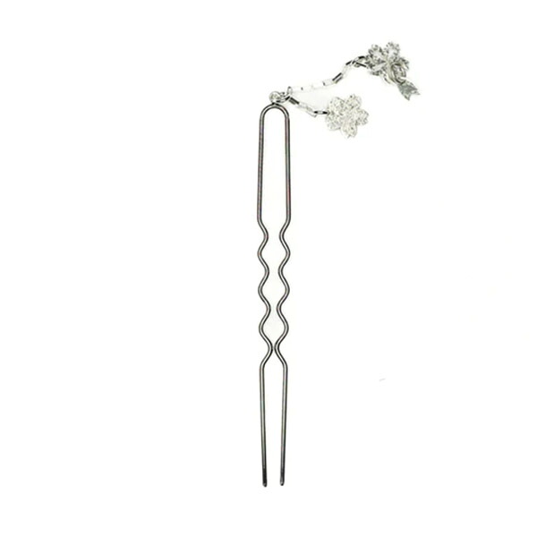 かざりや鐐 kzr-p-001-1 かんざし「銀の小花 桜」メーカー取寄品 花 さくら サクラ 髪飾り 髪留め ファッション 銀細工 銀 おしゃれ 高級 上品 雑貨 プレゼント ギフト お祝い 誕生日 入学 就職 竹影堂