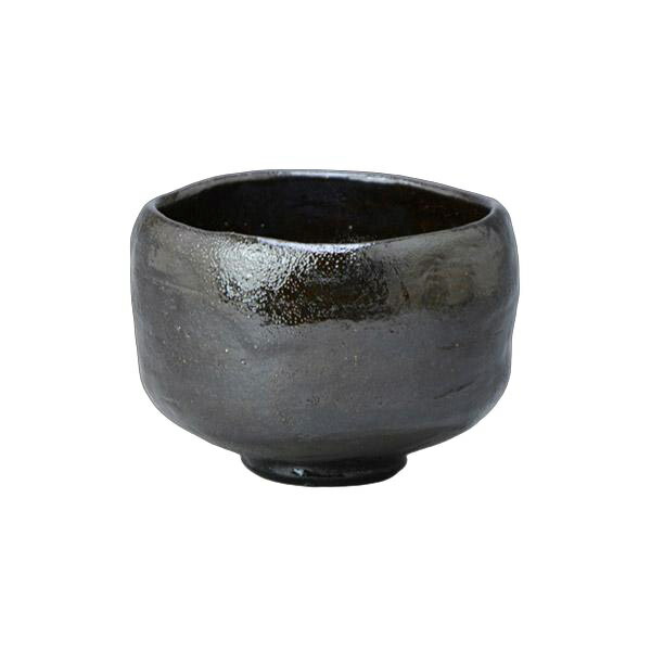 楽天市場】熊谷聡商店 抹茶碗 楽茶碗 KTA842「福黒楽(ふくくろ