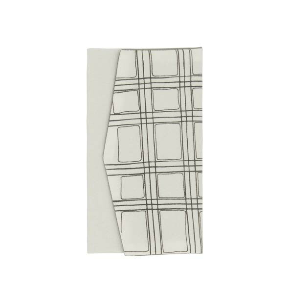 岡山工芸 念珠入れ ONE TONE「格子(白)」手描き京友禅 メーカー取寄品 チェック ウィンドウペン 数珠 数珠入れ 念珠 袱紗 ふくさ 京友禅 アクセサリー マスクケース シルク 絹 正絹 手描京友禅 友禅 和小物 和雑貨 小物 お祝い プレゼント ギフト