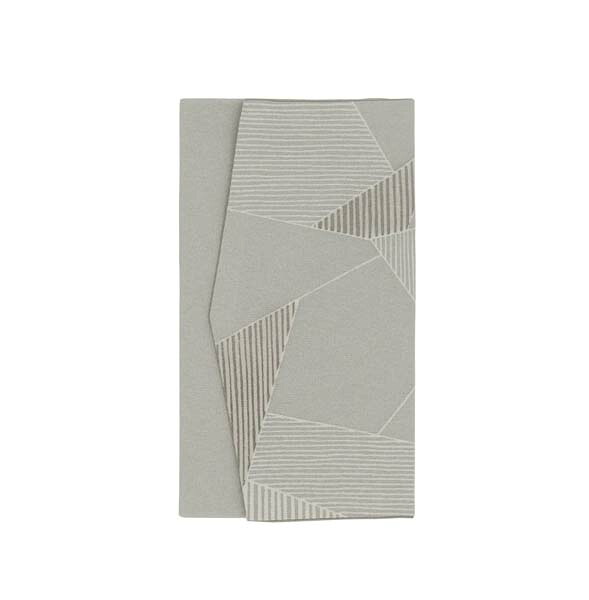 岡山工芸 念珠入れ ONE TONE「氷割(グレー)」手描き京友禅 メーカー取寄品 幾何学模様 幾何学 数珠 数珠入れ 念珠 袱紗 ふくさ 京友禅 アクセサリー マスクケース シルク 絹 正絹 手描京友禅 友禅 和小物 和雑貨 お祝い プレゼント ギフト