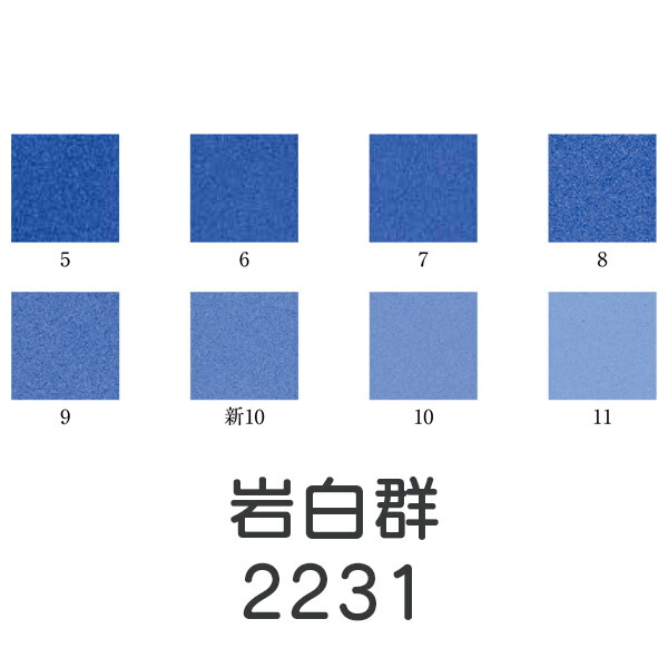 楽天市場】【マラソン限定10％OFF】上羽絵惣 新彩岩絵具「水色群青