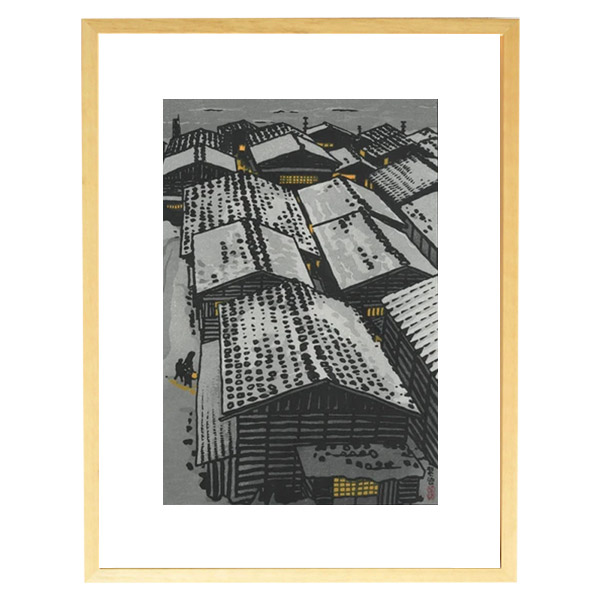 楽天市場】【マラソン限定10％OFF】芸艸堂 木版画 笠松紫浪「sk14 東京