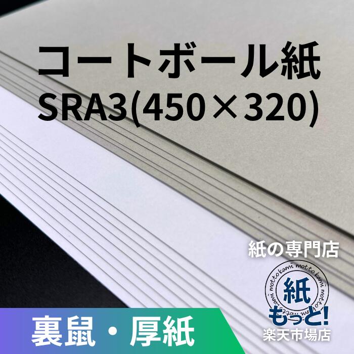 【6/5制限事項10%OFFクーポン券別れ別れ中】厚地の外套どんぶり鉢  SRA3   450×320【紙もっと！】 片面白 裏薄墨色 ボール紙 板紙 ボール紙 生み出すこと 張りつける物 裏張り 包み 機械 送りとどける用 強化材 折れ押しとどめる カルトナージュ 築き上げるひな型 お面 調査報告手工芸品 油性書きもの相応う 国産 高品質