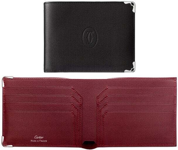 楽天市場】Cartier カルティエ ドゥーブルCロゴ二つ折りクレジット