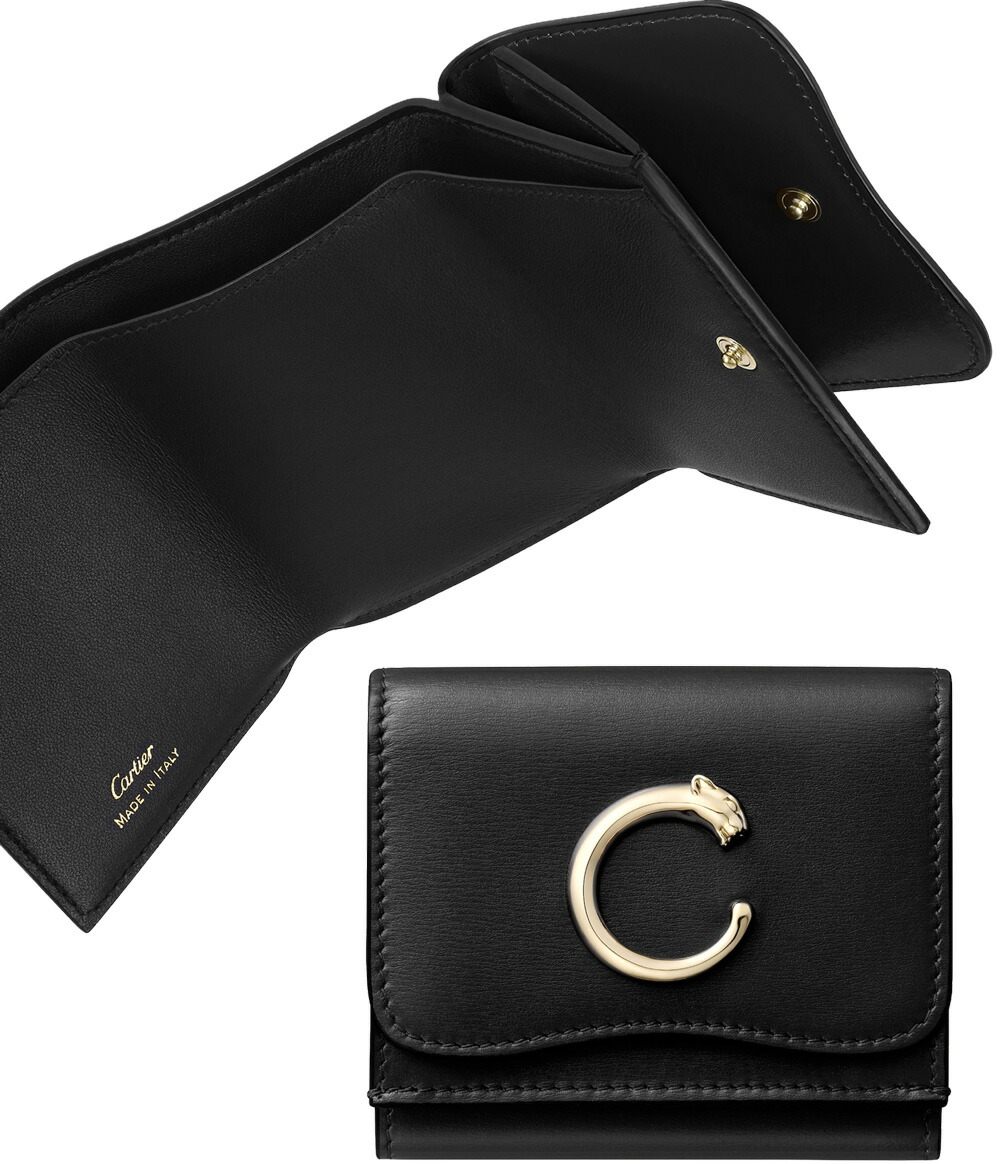 楽天市場】【財布】 Cartier カルティエ パンテール パンサー 3つ折