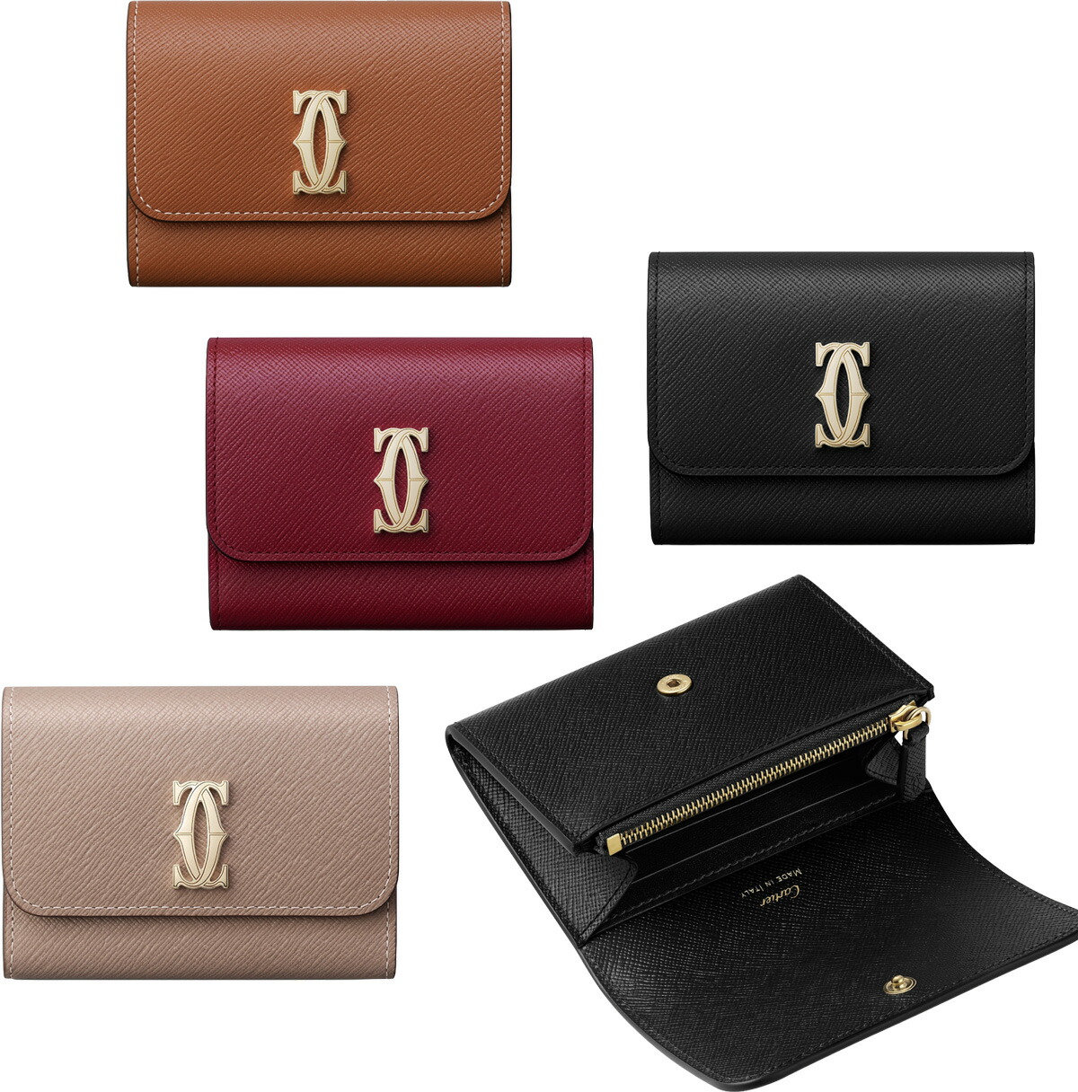 楽天市場】【中古】カルティエ 財布 パンテール 三つ折り : サクラ