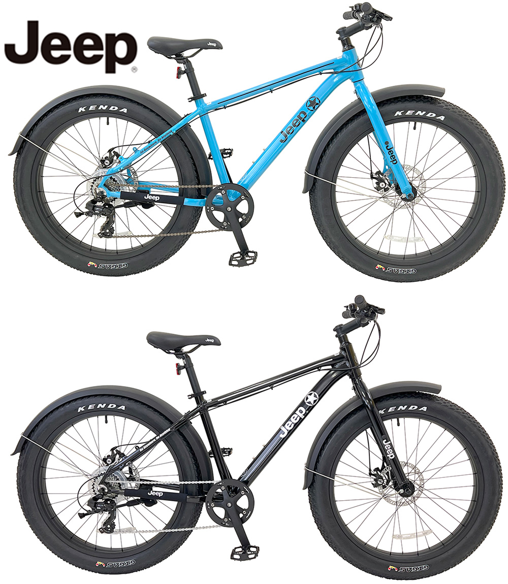 楽天市場】JEEP ジープ マウンテンバイク安定感抜群！極太タイヤ MTB 