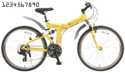 【楽天市場】トニーノランボルギーニ （ランボルギニー）マウンテンバイク MTBWサスペンション搭載シマノ製レバーシフト18段変速ギア搭載 折りたたみ式26インチ自転車Tonino