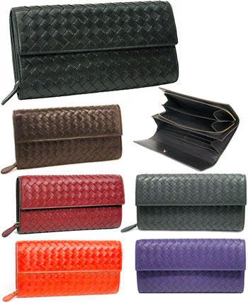 ボッテガヴェネタ イントレチャート 二つ折り長財布 ブラウン 正規品 楽天市場】ボッテガヴェネタ 長財布 イントレチャート レッド