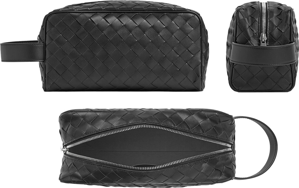 ボッテガヴェネタポーチ ブラック BOTTEGA VENETA（ボッテガ・ヴェネタ） 銀座店 ボッテガ ヴェネタ