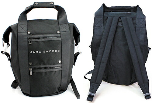 楽天市場 Marc By Marc Jacobsマークバイマークジェイコブス2wayリュックサック ブラックハンドバッグ トートバッグメンズ レディース 男女兼用ハンドルバックパックポリキャンバス デイバッグs新品未使用 中古 Kaminorth