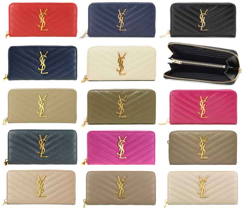 楽天市場】YVES SAINT LAURENT PARISイヴサンローラン パリYSL ZIP