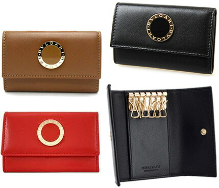 未使用 ブルガリ 6連キーケース ドッピオトンド ダブルリング ロゴ キーリング ブルガリ(Bvlgari) メンズキーケース・キーカバー | 通販・人気