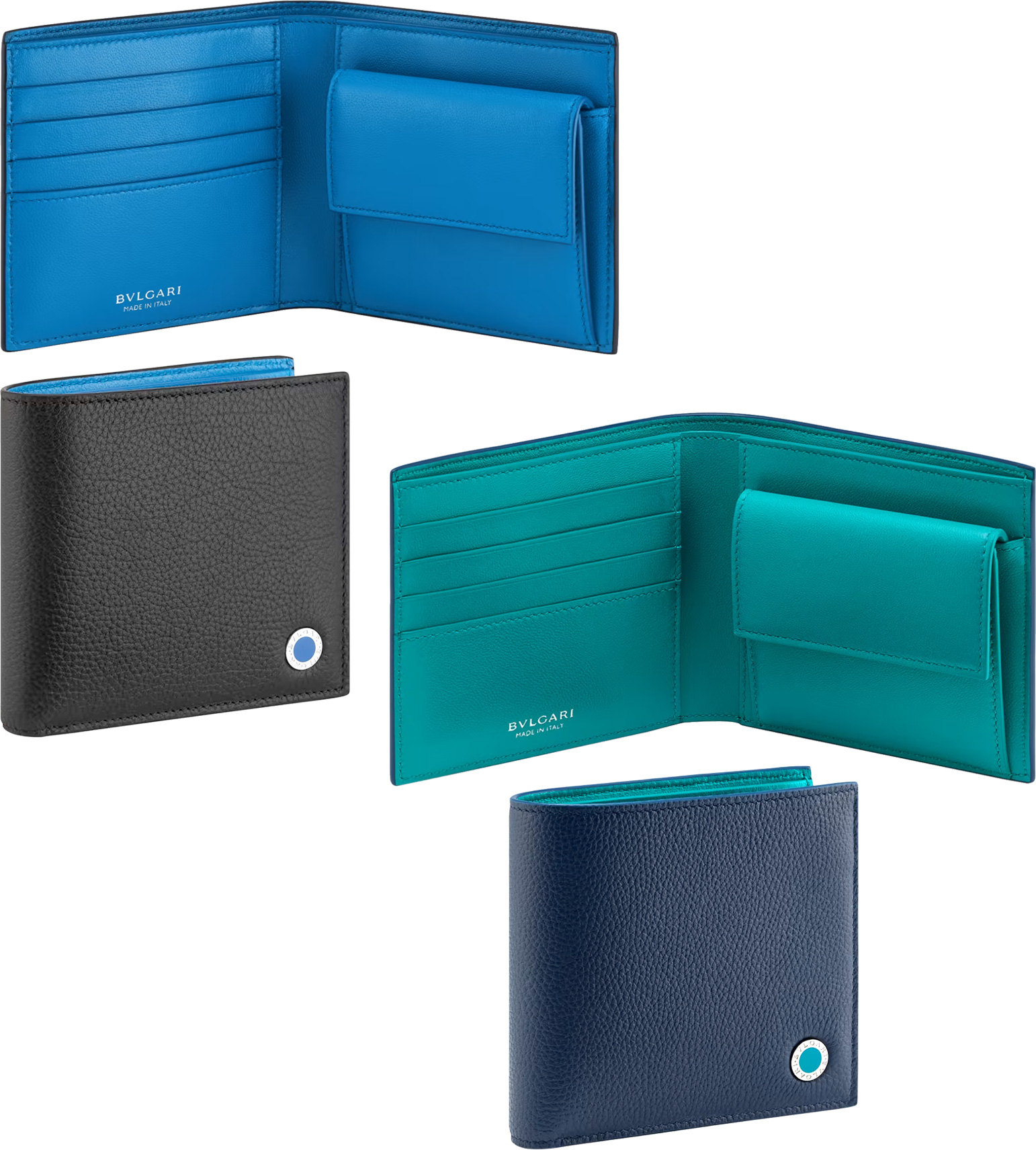 楽天市場】BVLGARI 二つ折り財布アシンメトリーデザインカードケース 