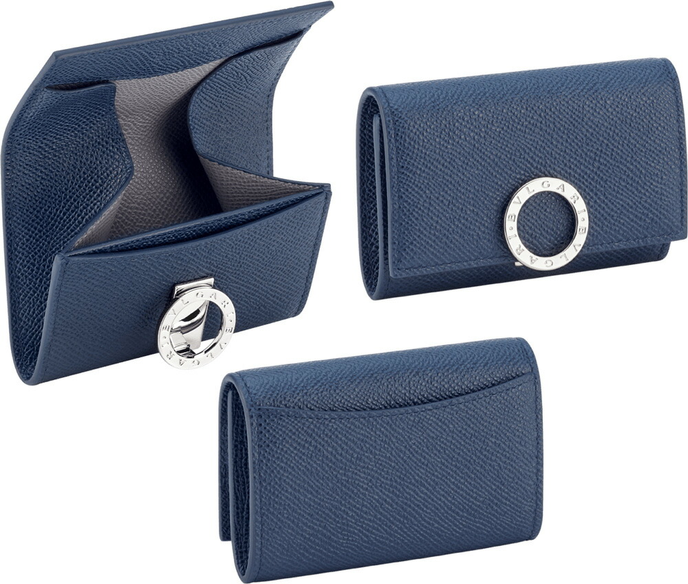 ブルガリ　コインケース　小銭入れ　レザー ジップ フラット キーホルダー 楽天市場】BVLGARI COIN CASE WALLETブルガリ コインケース