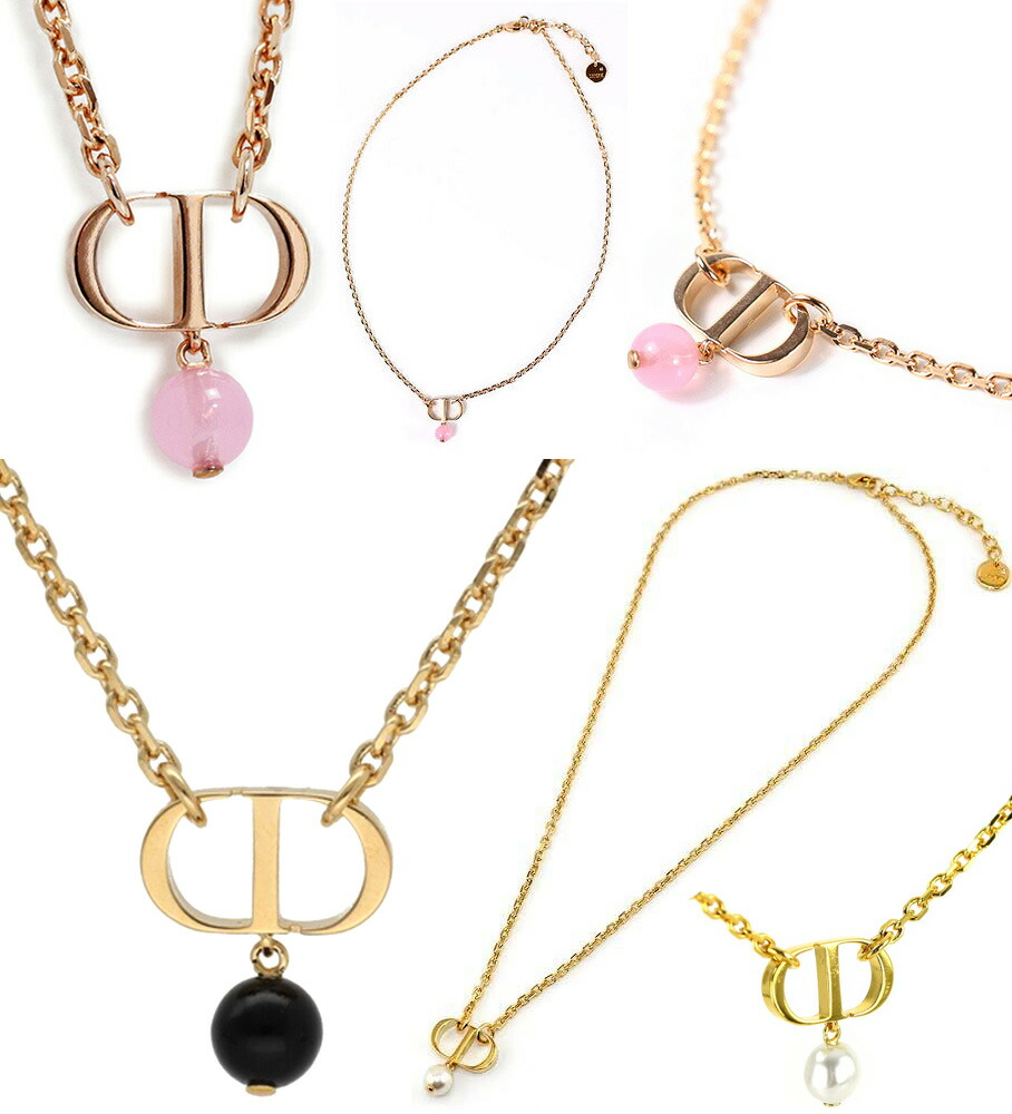 Dior パールと星のチャーム ネックレス Dior パールと星のチャーム ネックレス