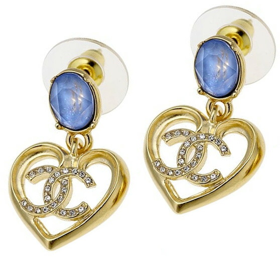 【キラキラ可愛いクリスタルハート&CCマーク】CHANEL ピアス brandshop-cantabile_05-0138