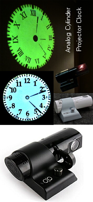 壁掛けインテリア投影アナログ時計(ブラック) 61C80TyVfvL._AC_UF350,