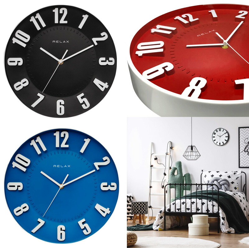 楽天市場】北欧デザインと取り入れた日付け＆曜日表示付きアナログ