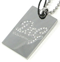 楽天市場】DOLCE&GABBANA ペンダントネックレスフック＆バット＆「94