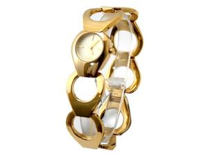 DOLCE＆GABBANA D&G ドルチェ＆ガッバーナ 腕時計フラットヘッド D&G TIME watch FLAT HEAD アナログ ブレスレットタイプ ゴールド ドルガバ ディー＆ジー レディースウォッチ リングリンクブレス ブレスアクセサリー