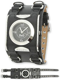 【楽天市場】D&G 腕時計ドルガバ アナログウォッチ ベイスターブラックワイドバンドDOLCE&GABBANA BAY STARDW0098