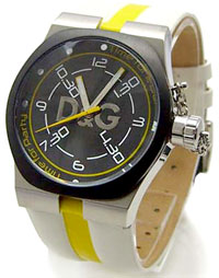 【楽天市場】D&G 腕時計ドルガバ ザンゴワンポイントリューズキャップホワイト×イエローDOLCE&GABBANA ZANGO