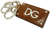 ドルチェ＆ガッバーナ キーリング DOLCE&GABBANA ドルガバ メンズ ブラック DGロゴ KEYHOLDER キーホルダー キーケース ブラック ブラウン D&G ディー＆ジー BP1377-A3530 8B936 8S032